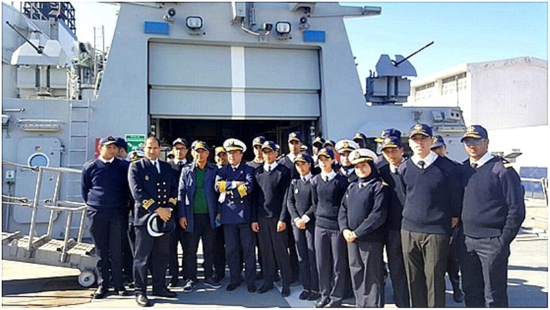 Visites des élèves officiers de l’ISEM à la  Marine Royale