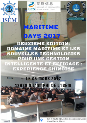 Maritime Days 2016/2017 – 2ème édition