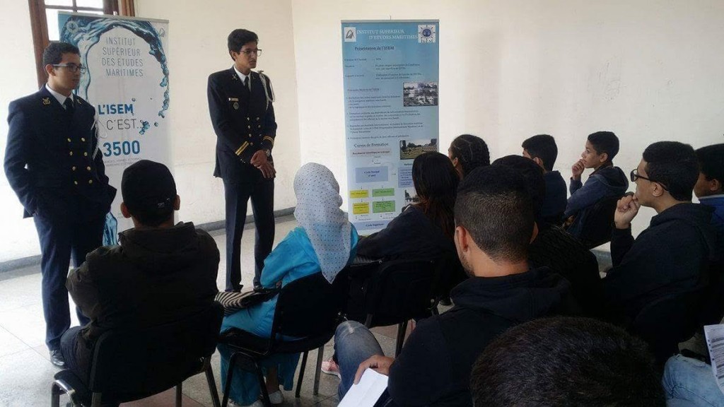 Participation des élèves officiers de l’ISEM à la 6ème rencontre d’orientation