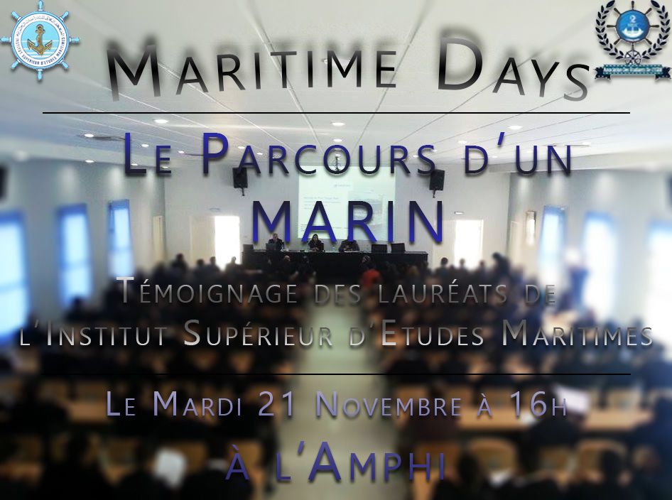 Maritime Days ISEM 2017/2018: Première Edition