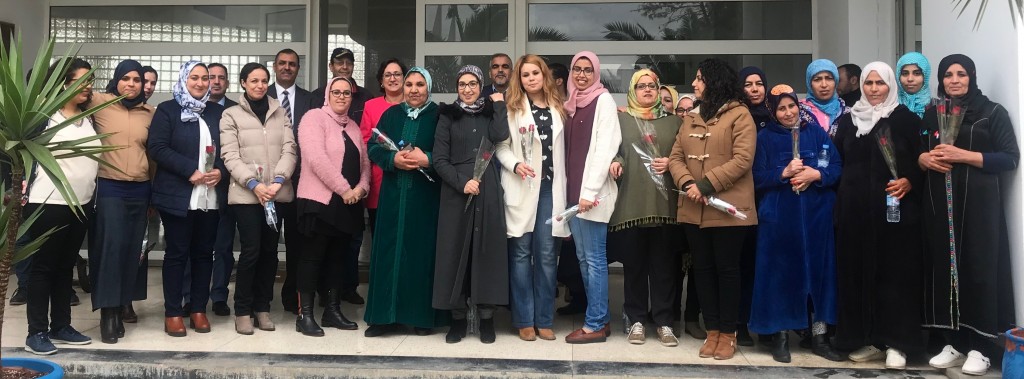 Célébration de la journée mondiale de la femme