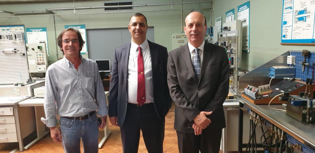 Visite de Monsieur le Directeur de l’ISEM à l’ENIDH Lisbonne