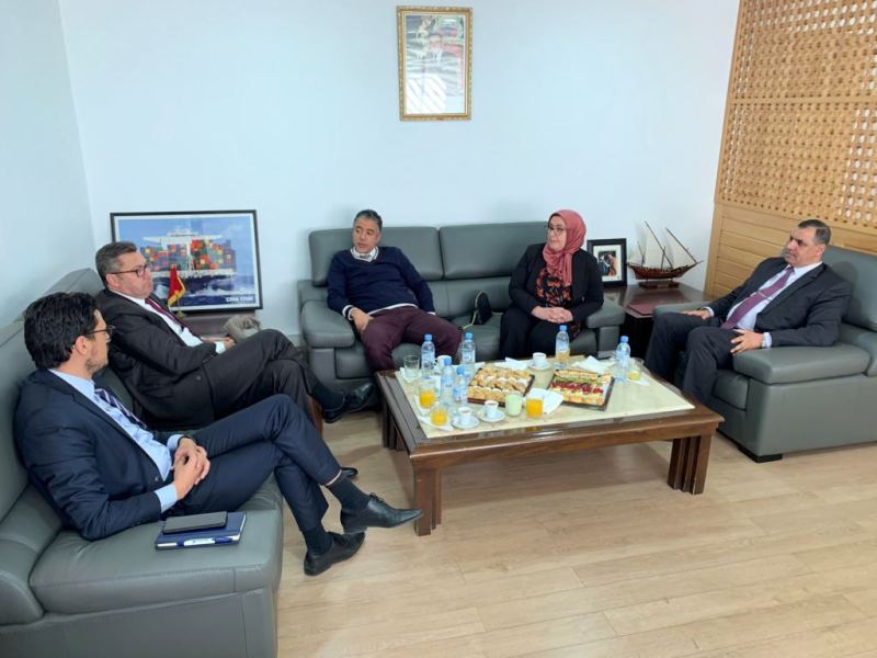 VISITE A l’ISEM DE MONSIEUR CHRISTOPHE COLLOC