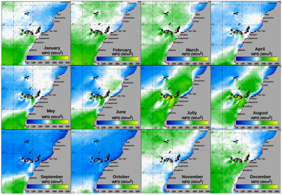 Les chercheurs de l&rsquo;ISEM parviennent à établir l&rsquo;Atlas de la cartographie des potentialités nationales en énergie marine renouvelable à partir des données satellites