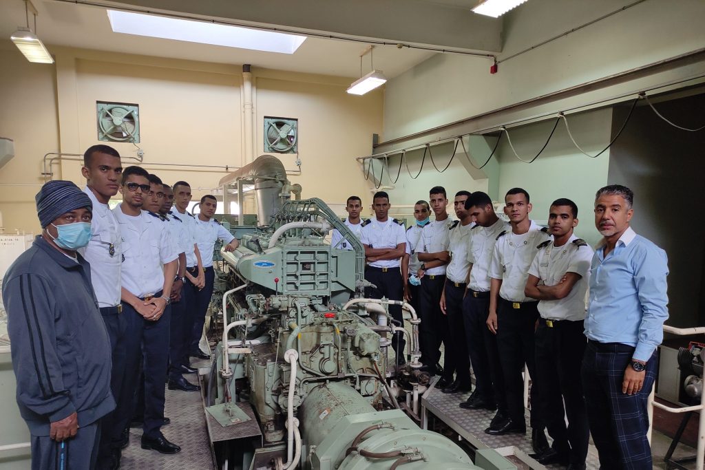 L’ISEM reçoit les élèves officiers de l’Académie Navale de Nouadhibou- Mauritanie pour une formation certifiante de 40 jours