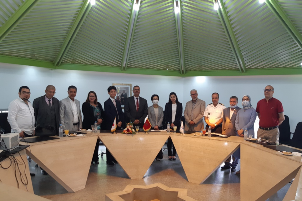 Visite de la délégation de la JICA à l’ISEM