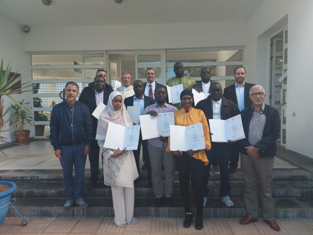 Cérémonie de clôture de la session de formation des superviseurs VTS du Port Autonome de Dakar