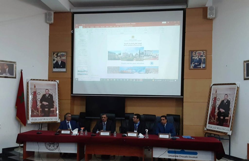 Participation de l’ISEM aux Journées Nationales d’Ingénierie Côtière et Développement Durable (JNIC2D) organisées par la Faculté des Sciences El Jadida – Université Chouaib Doukkali