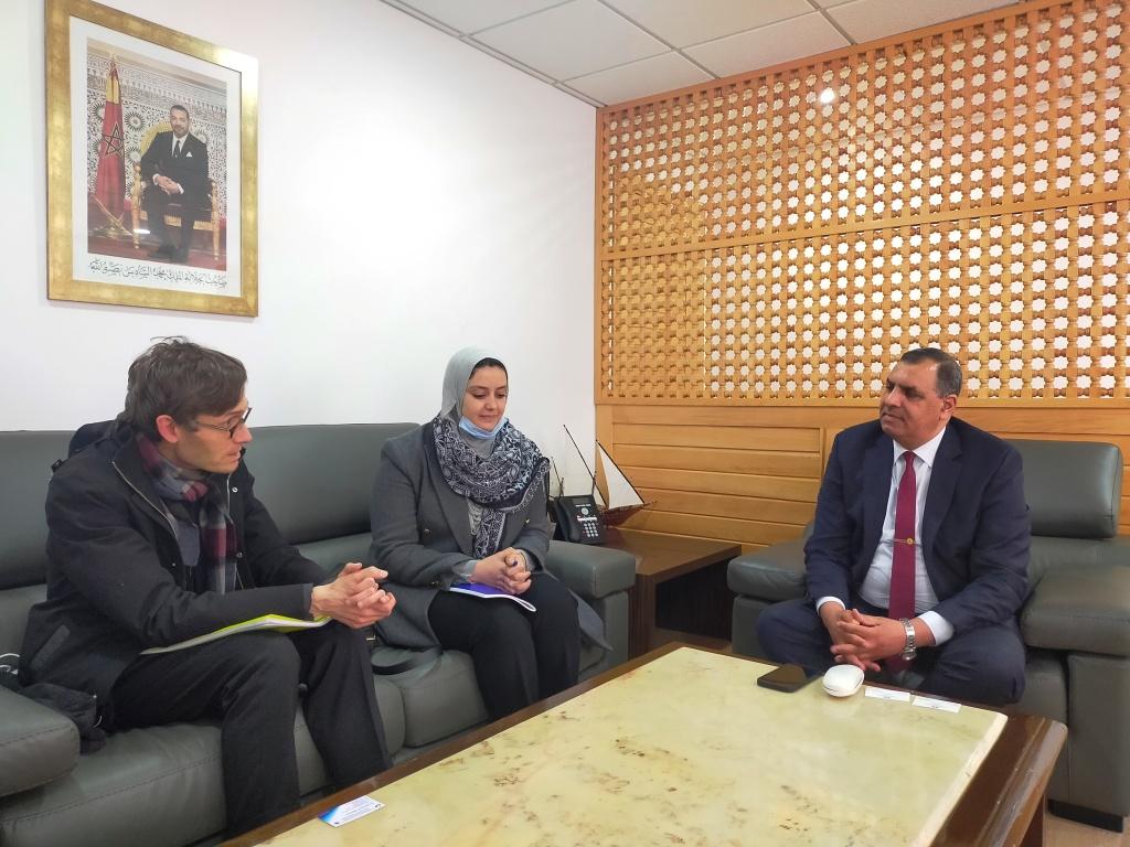 Visite à l’ISEM du Directeur du Bureau du Québec à Rabat