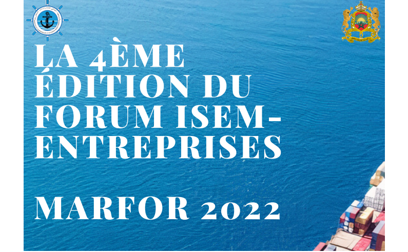 MARFOR 2022 – L&rsquo;ISEM et le secteur maritime: enjeux et perspectives