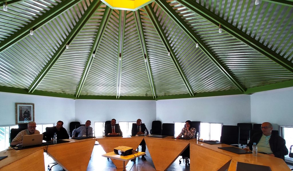 Visite à l&rsquo;ISEM de Monsieur Aurélien HANTANIAINA ONY Directeur Operations à Bourbon Congo