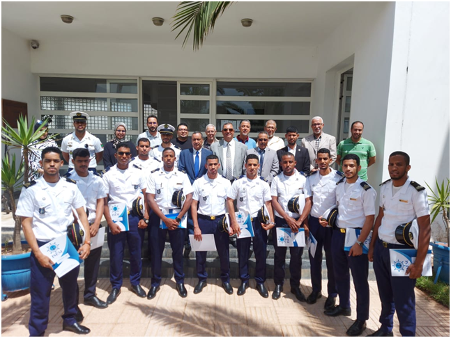 Cérémonie de clôture de la formation des élèves officiers de l’Académie Navale de Nouadhibou