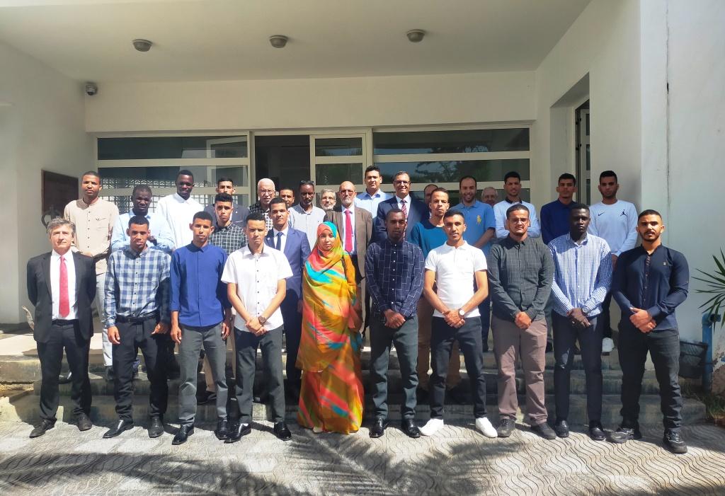 Cérémonie de clôture de la formation des élèves officiers de l’Académie Navale de Nouadhibou