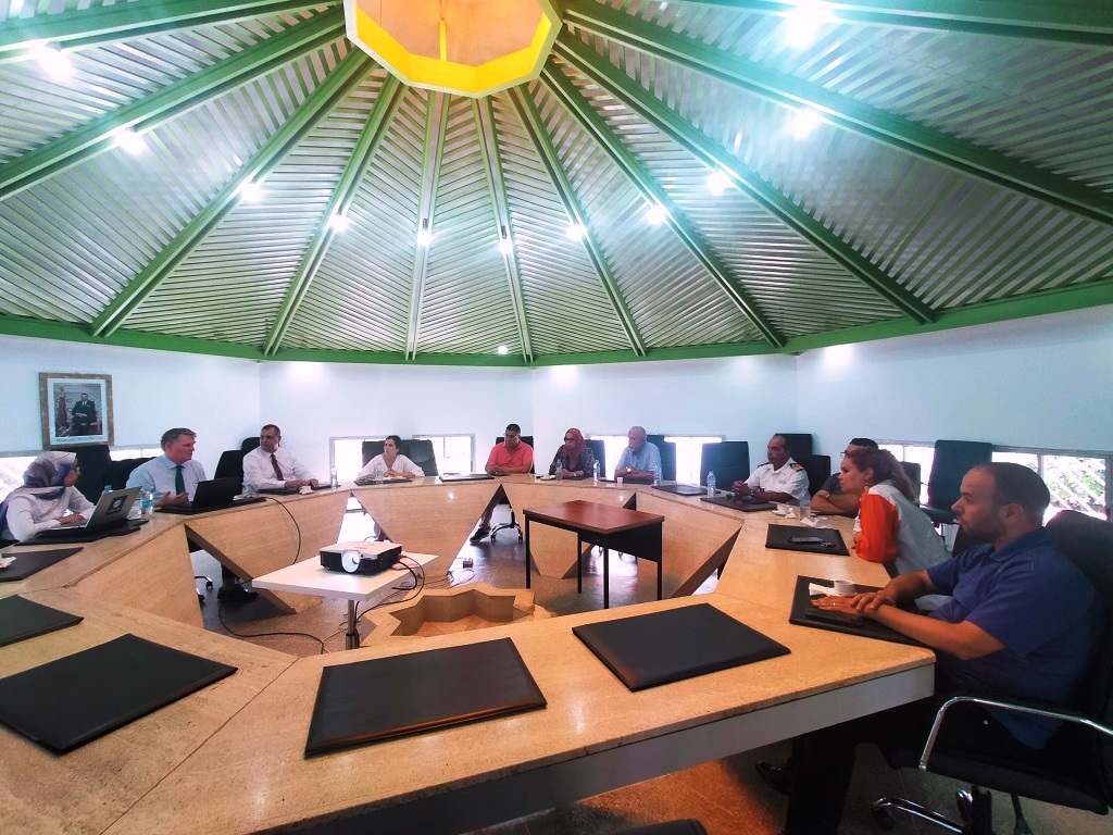 Visite à l’ISEM du secrétaire général adjoint de l’AISM et doyen de l’académie mondiale de l’AISM