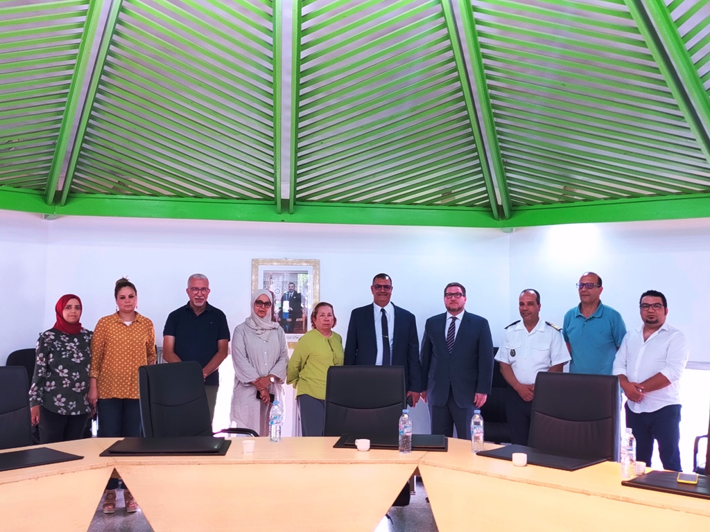 VISITE A L’ISEM DE L’AMBASSADEUR DU PANAMA AU MAROC