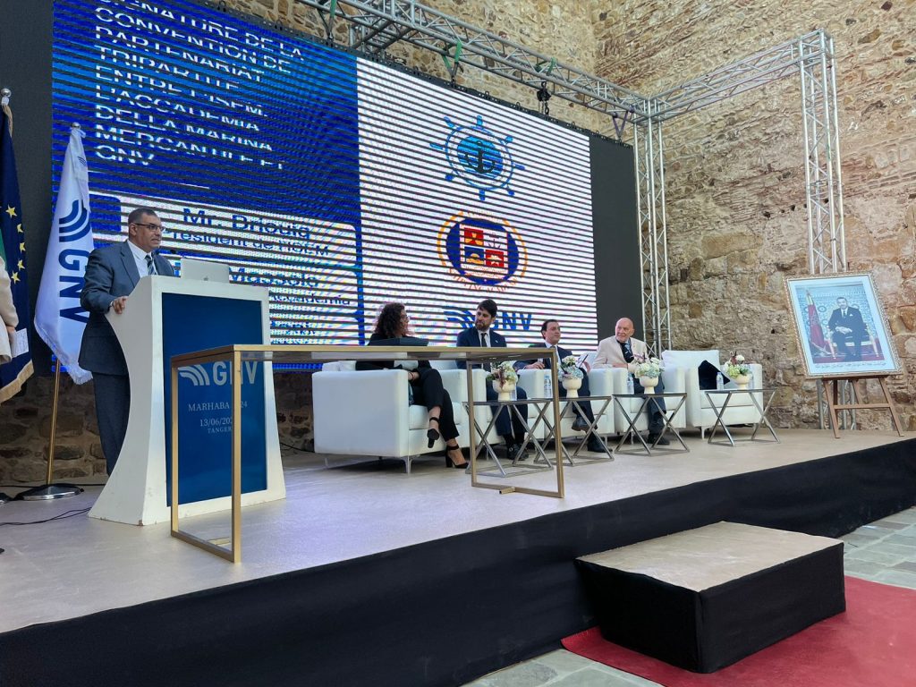 Signature d’une convention de partenariat tripartite Entre l’ISEM, l’Académie Italienne de la Marine Marchande et la Compagnie GNV