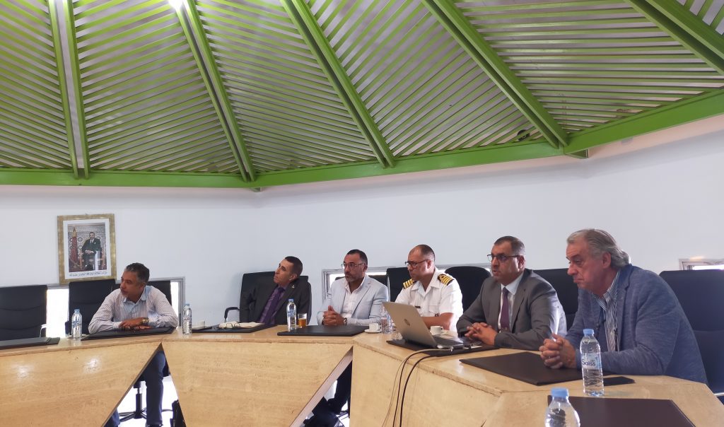 Visite à l&rsquo;ISEM d&rsquo;une délégation de la compagnie  D&rsquo;Amico Dry Maroc